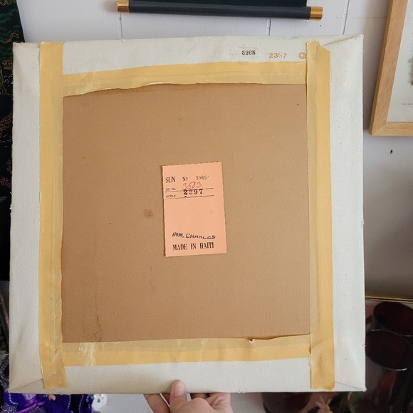 Vintage "Puppy Love" Crewel Embroidery - Picture 8 of 11